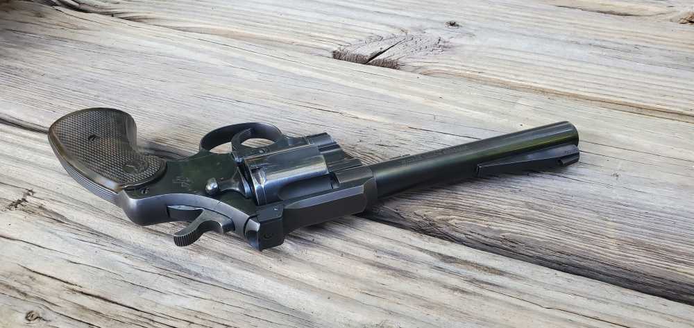Colt Officers Model Special 38. Heavy Target Barrel. Excellent!-img-2