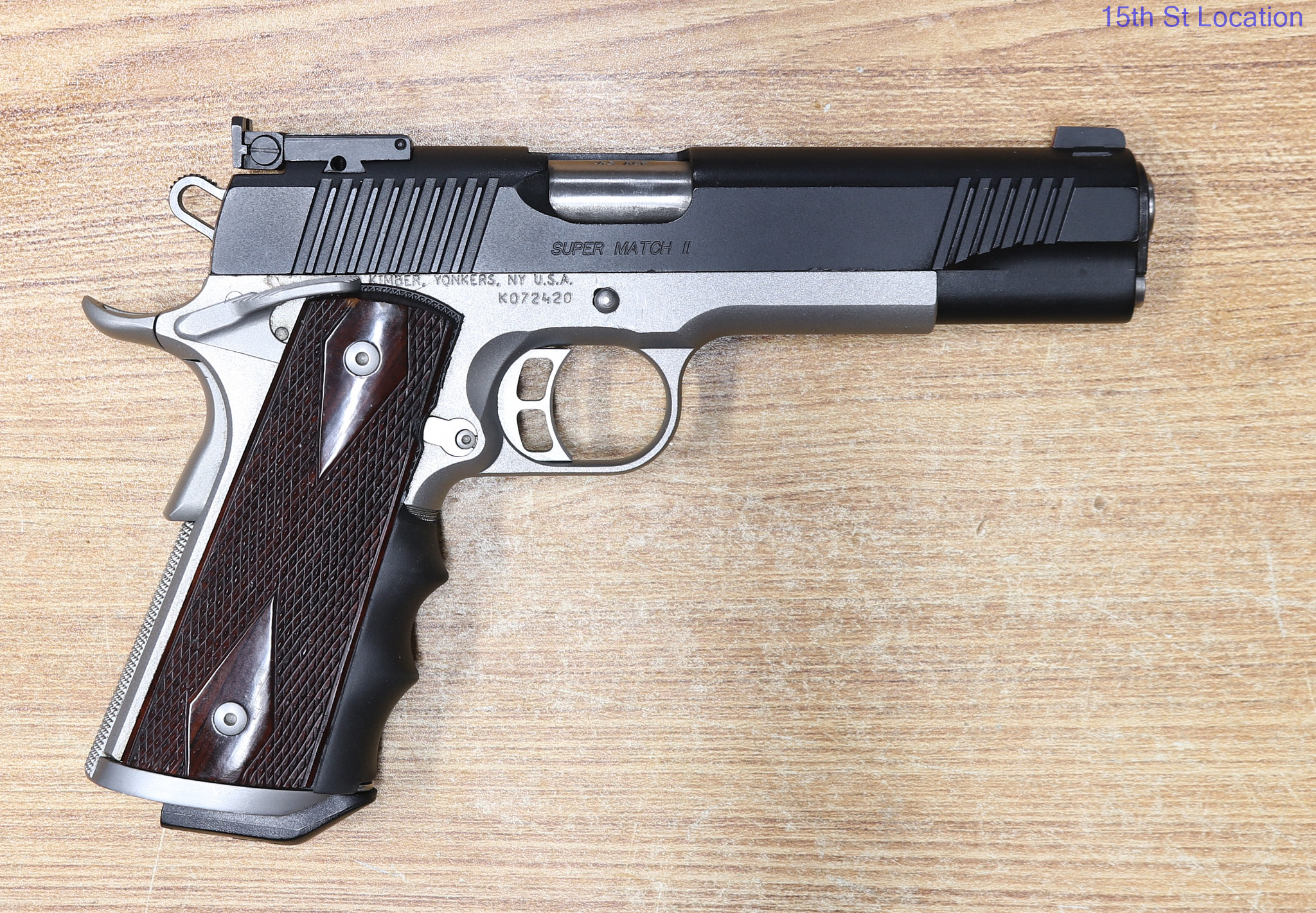 Kimber Super Match II 1911 45 ACP 5" Barrel 1 Magazine-img-0