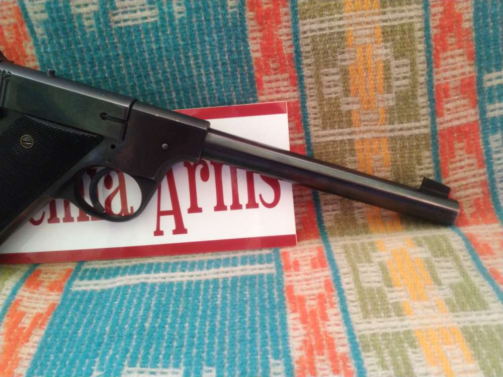 Hi-Standard Model HB .22LR Vintage 1948 6.75" Target Pistol W/Holster-img-8