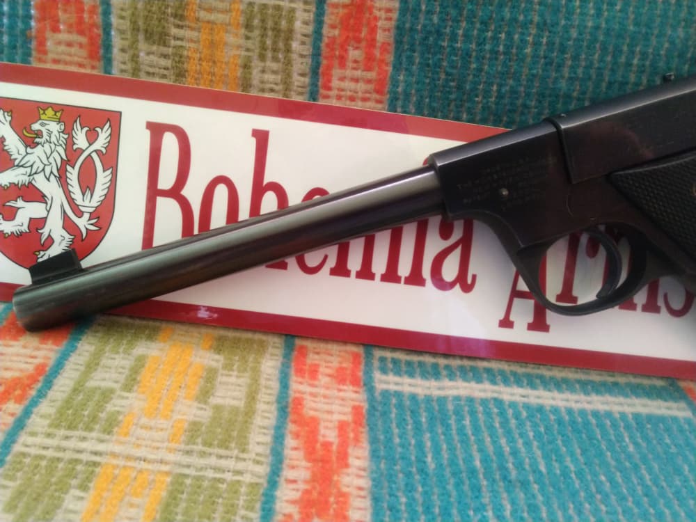 Hi-Standard Model HB .22LR Vintage 1948 6.75" Target Pistol W/Holster-img-4