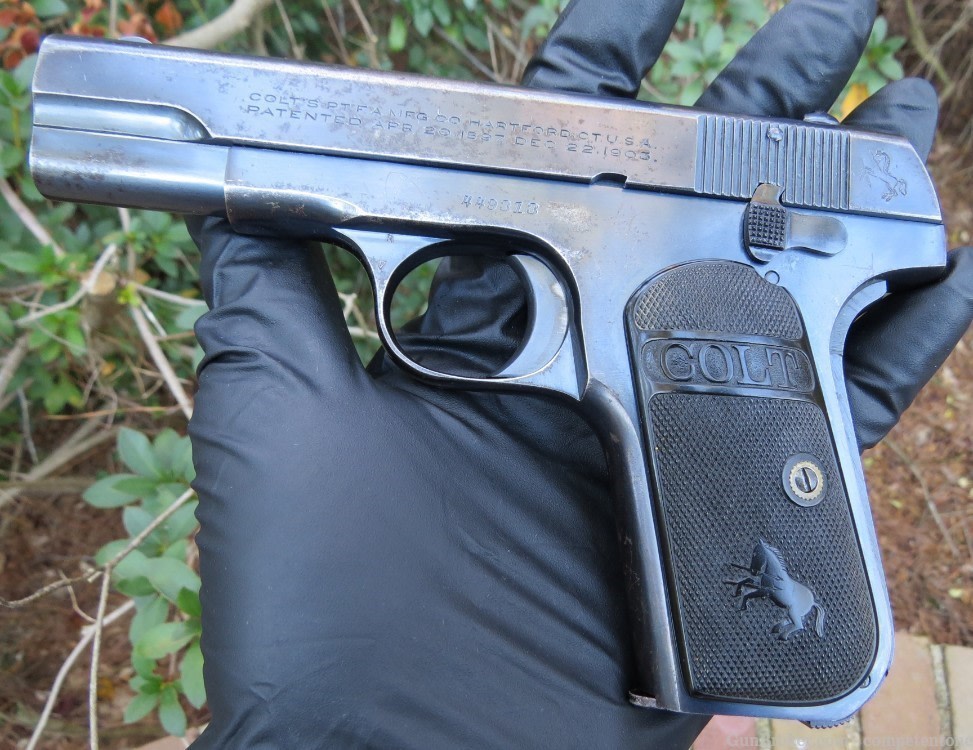 Colt 1903 M1903 32acp Pocket Hammerless Very Nice Condition Model M 32 ACP-img-38