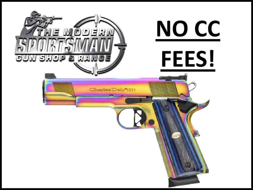 Charles Daly 1911 Empire Grade Nebula PVD .45 Auto 5" 45ACP-img-0