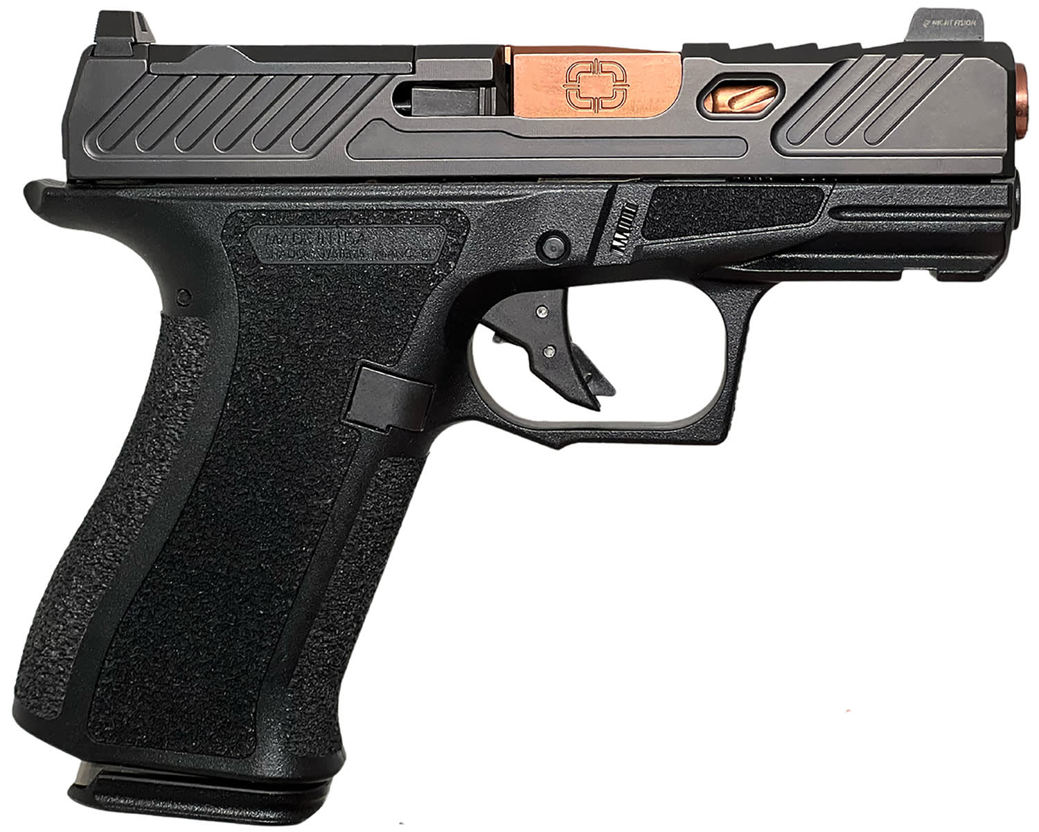 Shadow Systems CR920X Elite 9mm Pistol 3.41 Black/Bronze SS5011-img-0
