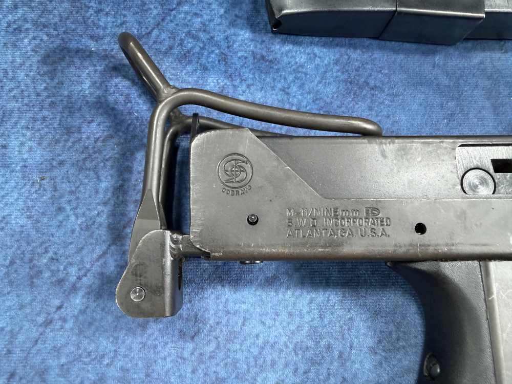 TRANSFERABLE SWD M11 Mac 9mm with two mags and brass catcher EFILE READY-img-1
