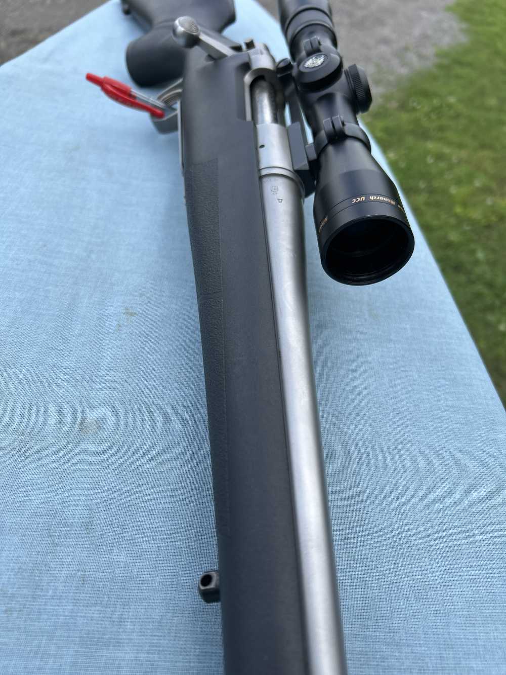  Remington Model Seven, SS, .243 Win, with a Nikon Monarch 2x7 Scope, in Ex-img-9