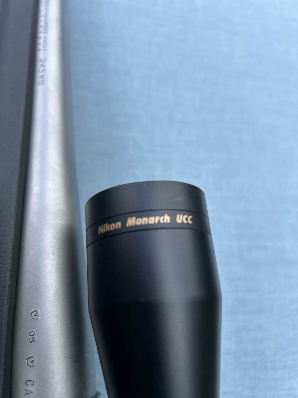  Remington Model Seven, SS, .243 Win, with a Nikon Monarch 2x7 Scope, in Ex-img-7