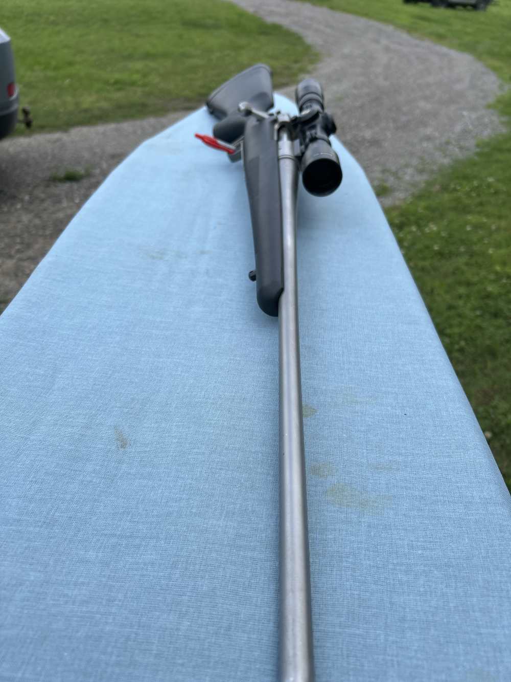  Remington Model Seven, SS, .243 Win, with a Nikon Monarch 2x7 Scope, in Ex-img-8