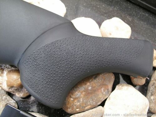 Remington870 12GAUGE Hogue Shotgun Stock PEBBLE OVERMOLD Technology US Made-img-1