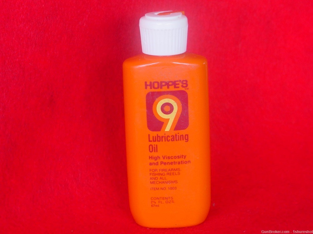 Hoppe's NO.9 Rifle or Pistol Firearms Bore Cleaning Lubricating Gun Oil-img-0