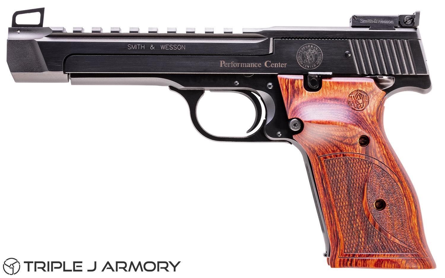 Smith & Wesson PC Model 41 5.5 HB .22 LR Pistol 178031 Blued-img-2