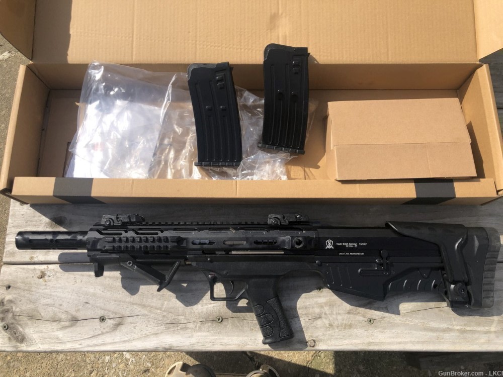 VEZIR – CARRERA B100 – 12 GA. Semi-Auto Bullpup Tactical Shotgun-img-0