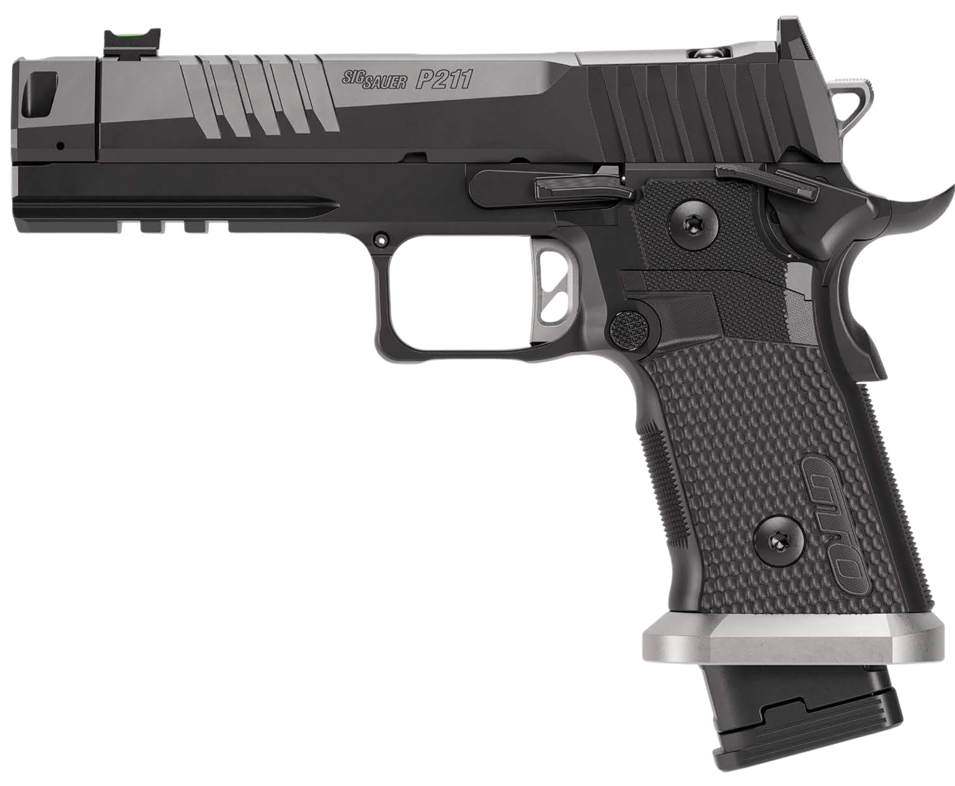 Sig Sauer P211 GTO 9mm Luger Pistol 4.40 Black 211F9GTO-img-0