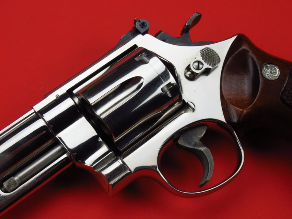 Very Desirable 1979 Smith & Wesson Model 29-2 Revolver 44 Magnum S&W Nickel-img-4