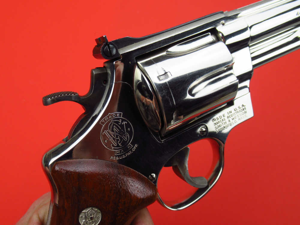 Very Desirable 1979 Smith & Wesson Model 29-2 Revolver 44 Magnum S&W Nickel-img-57
