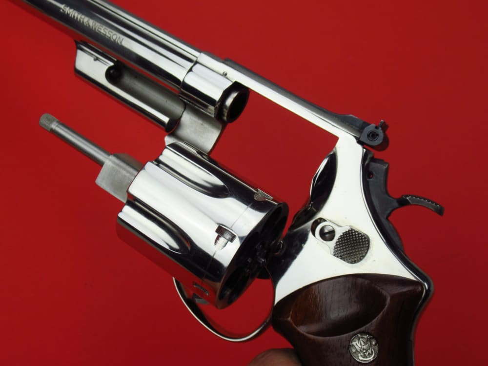 Very Desirable 1979 Smith & Wesson Model 29-2 Revolver 44 Magnum S&W Nickel-img-68