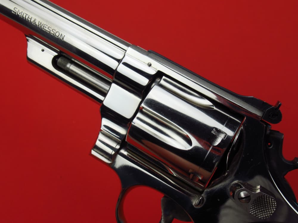 Very Desirable 1979 Smith & Wesson Model 29-2 Revolver 44 Magnum S&W Nickel-img-11