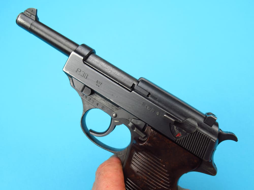 Rare WWII 1944 German Mixed proofs  P38 Mauser Pistol 9mm Luger Walther Byf-img-10