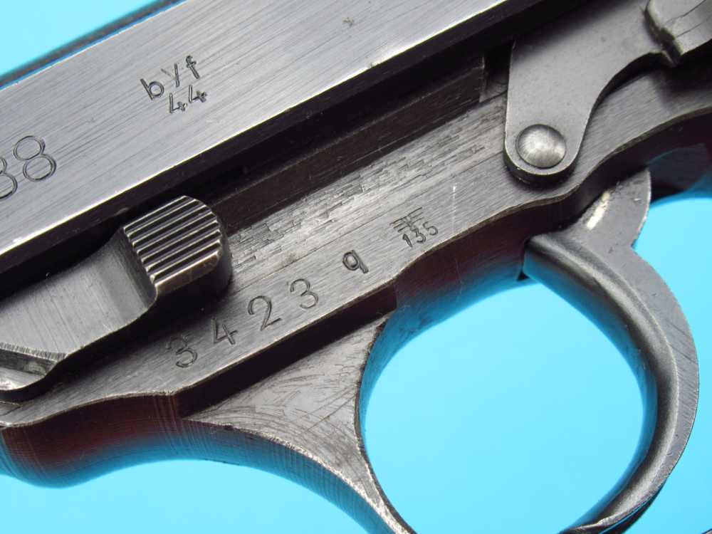 Rare WWII 1944 German Mixed proofs  P38 Mauser Pistol 9mm Luger Walther Byf-img-19