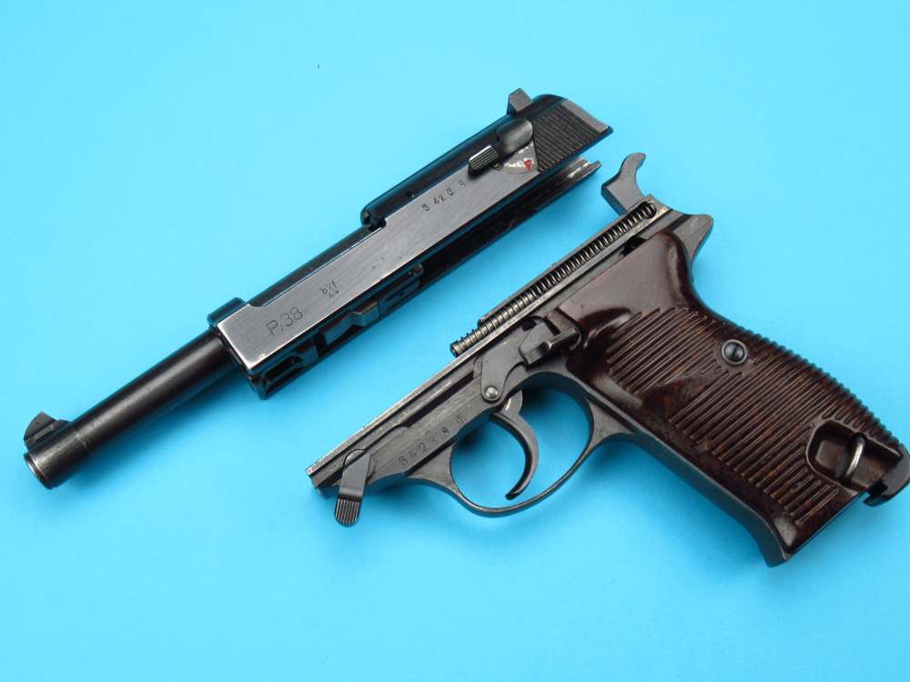 Rare WWII 1944 German Mixed proofs  P38 Mauser Pistol 9mm Luger Walther Byf-img-90