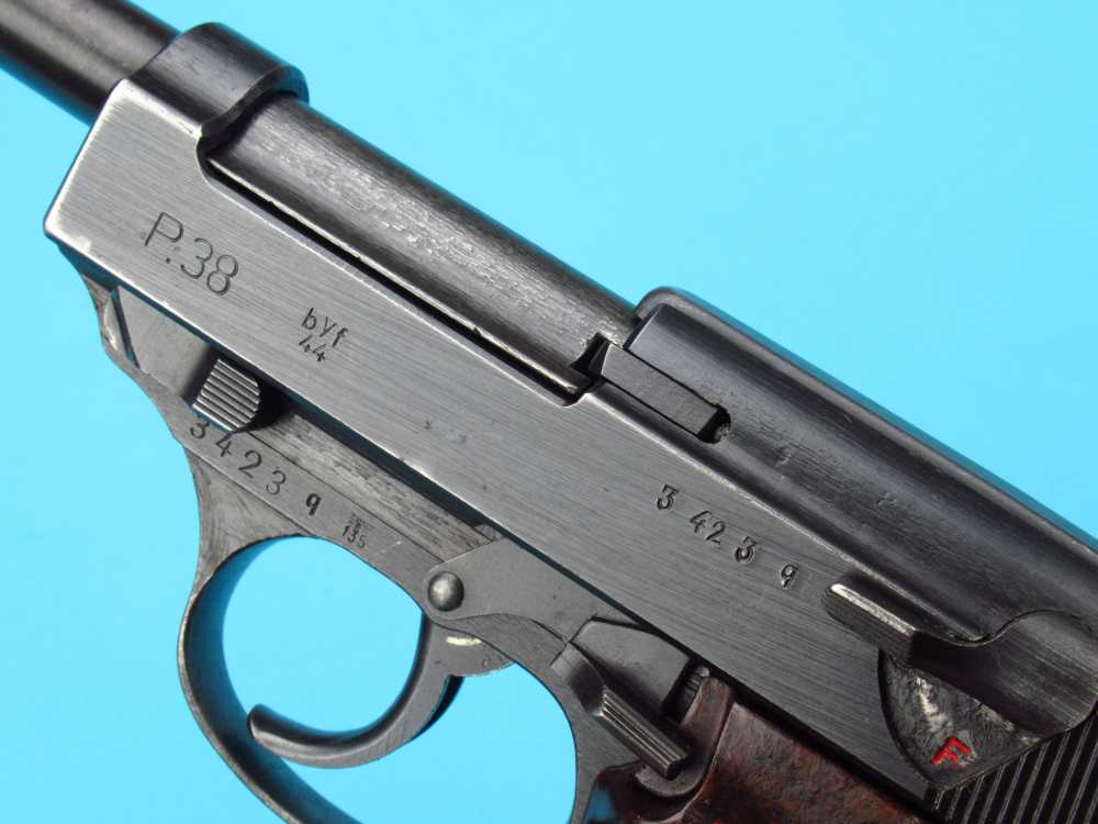 Rare WWII 1944 German Mixed proofs  P38 Mauser Pistol 9mm Luger Walther Byf-img-12