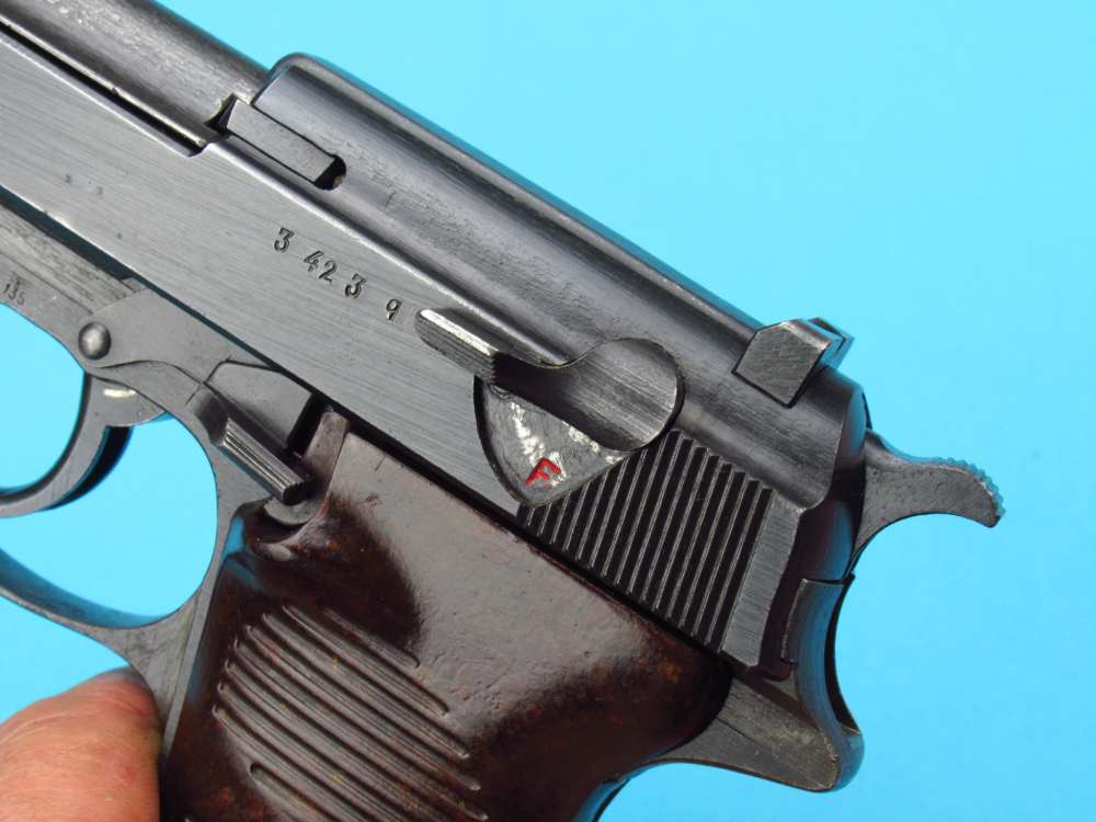Rare WWII 1944 German Mixed proofs  P38 Mauser Pistol 9mm Luger Walther Byf-img-13