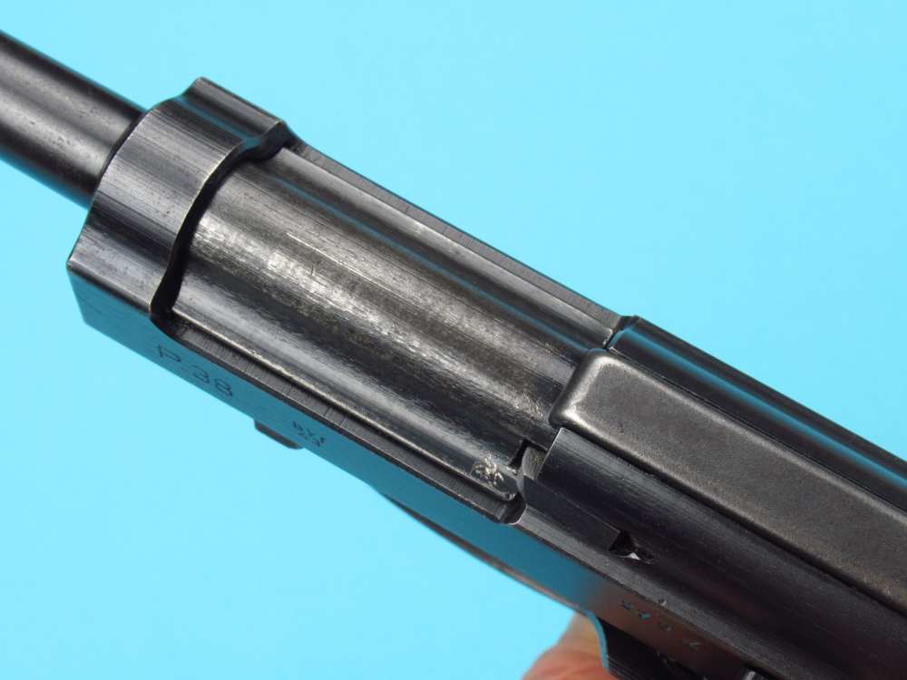 Excellent  WWII 1943 German BYF43 P38 Mauser Pistol 9mm Luger Walther Byf-img-41