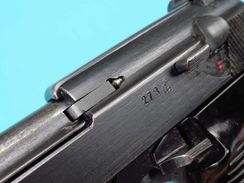 Excellent  WWII 1943 German BYF43 P38 Mauser Pistol 9mm Luger Walther Byf-img-29