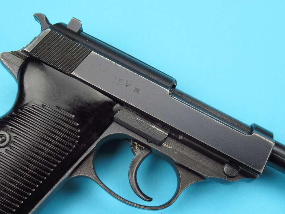 Excellent  WWII 1943 German BYF43 P38 Mauser Pistol 9mm Luger Walther Byf-img-46