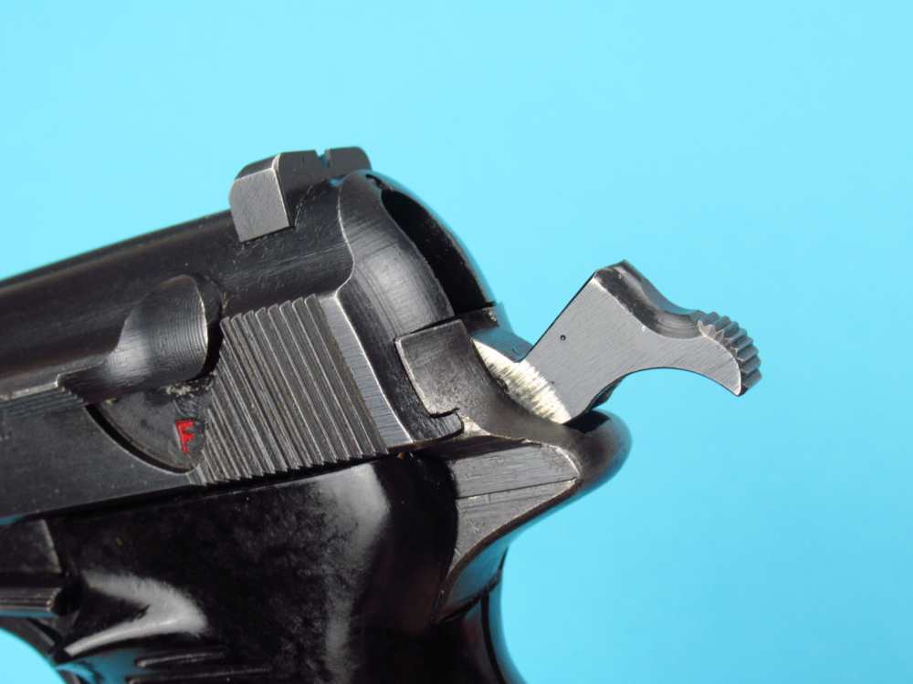 Excellent  WWII 1943 German BYF43 P38 Mauser Pistol 9mm Luger Walther Byf-img-38