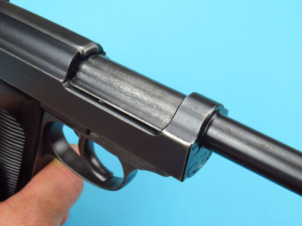 Excellent  WWII 1943 German BYF43 P38 Mauser Pistol 9mm Luger Walther Byf-img-74