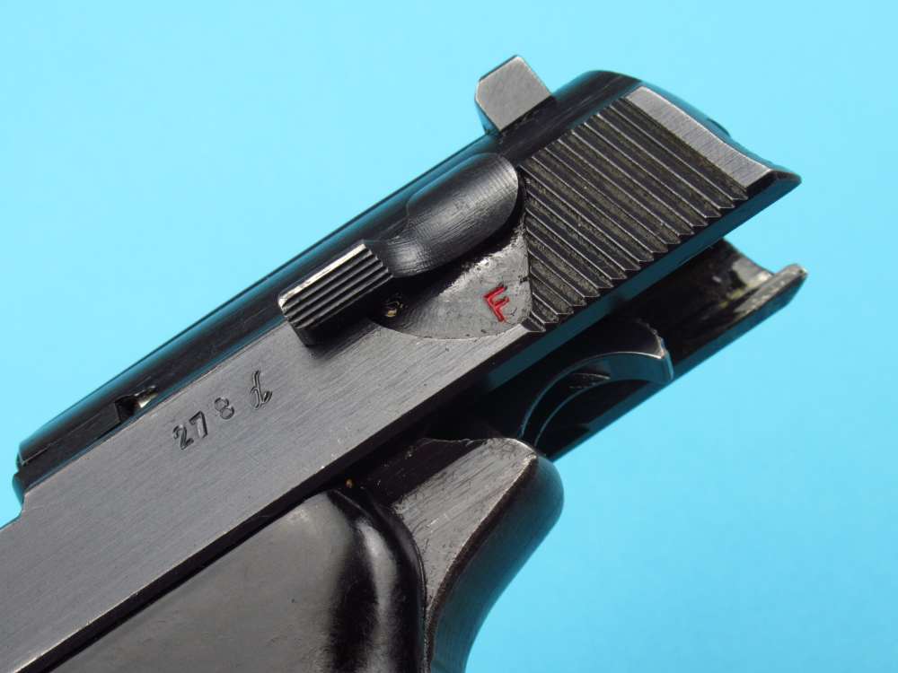 Excellent  WWII 1943 German BYF43 P38 Mauser Pistol 9mm Luger Walther Byf-img-79