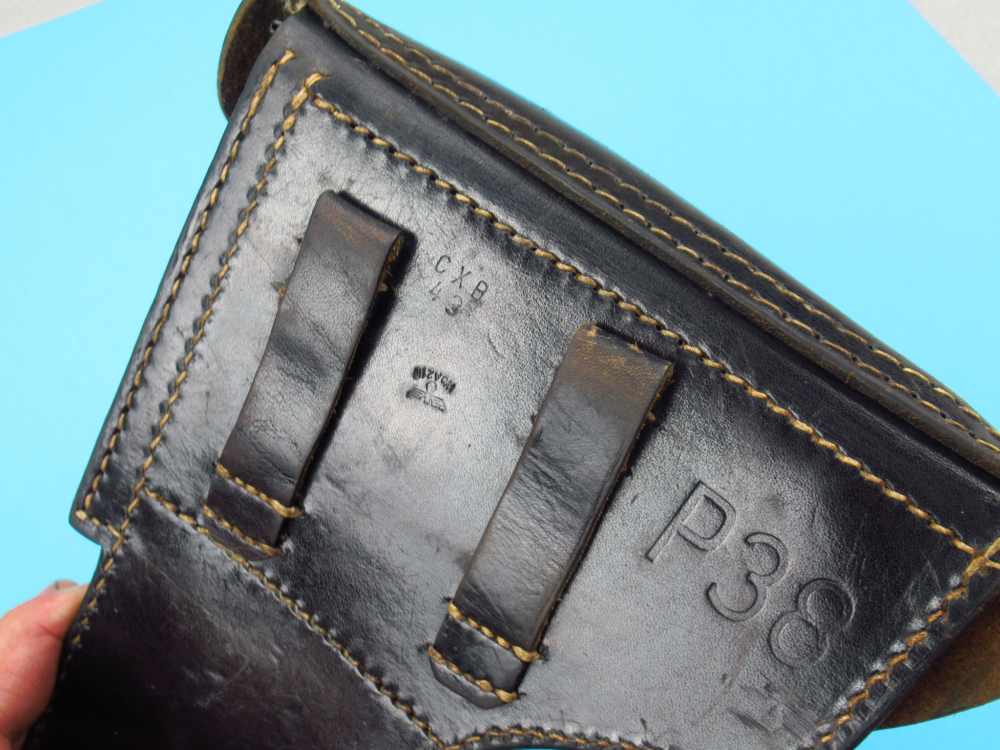 Excellent  WWII 1943 German BYF43 P38 Mauser Pistol 9mm Luger Walther Byf-img-149