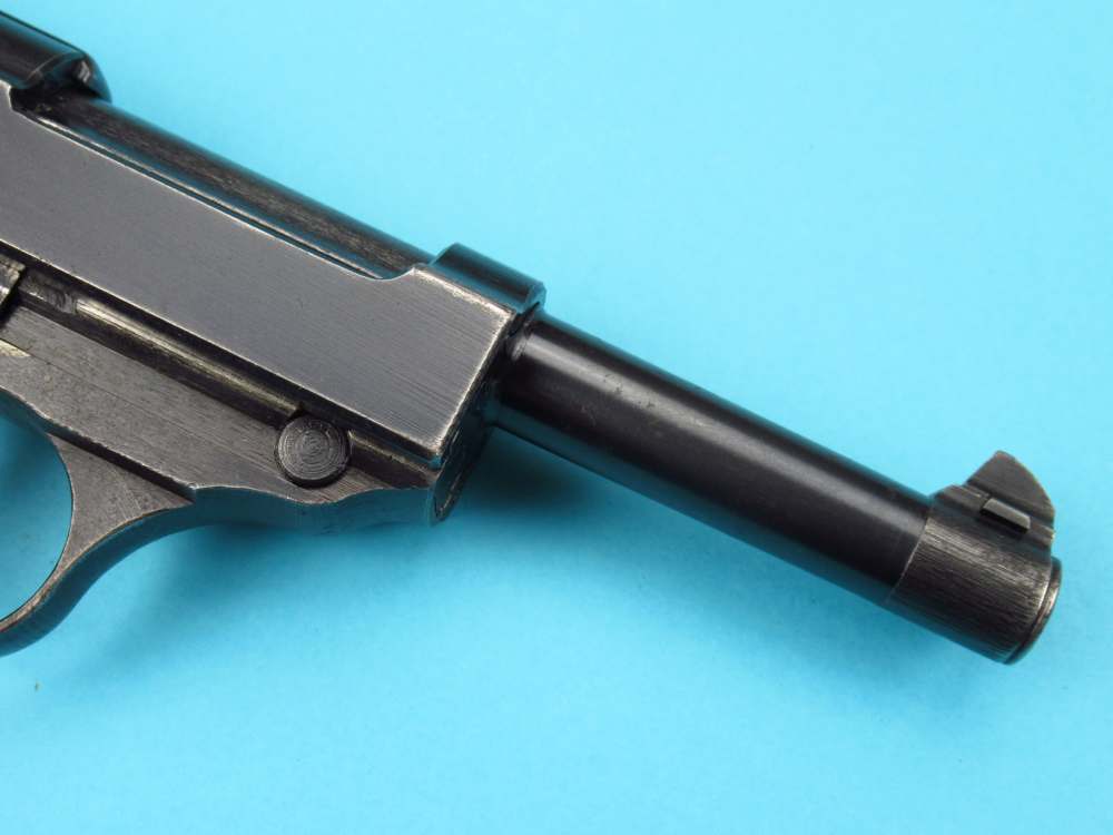 Excellent  WWII 1943 German BYF43 P38 Mauser Pistol 9mm Luger Walther Byf-img-45