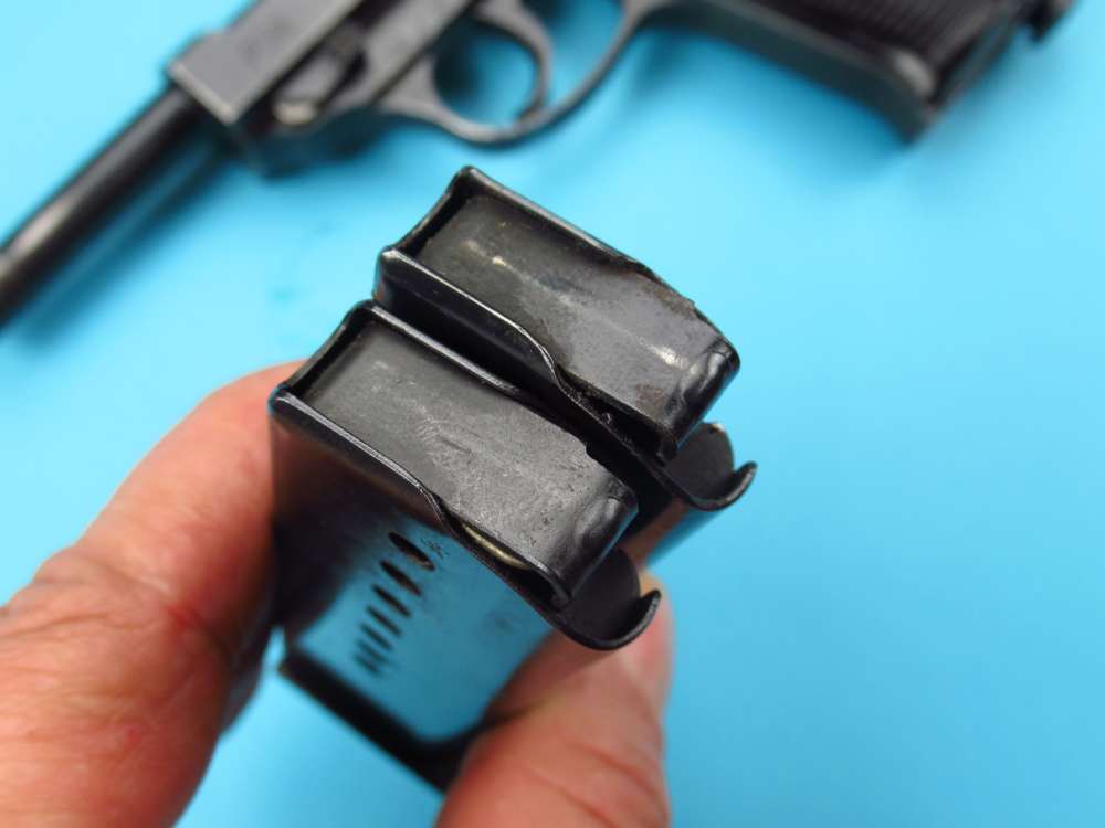 Excellent  WWII 1943 German BYF43 P38 Mauser Pistol 9mm Luger Walther Byf-img-130