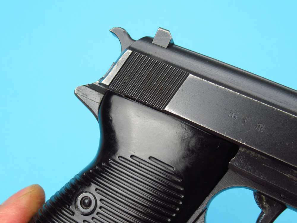 Excellent  WWII 1943 German BYF43 P38 Mauser Pistol 9mm Luger Walther Byf-img-57
