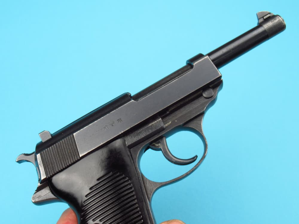 Excellent  WWII 1943 German BYF43 P38 Mauser Pistol 9mm Luger Walther Byf-img-48
