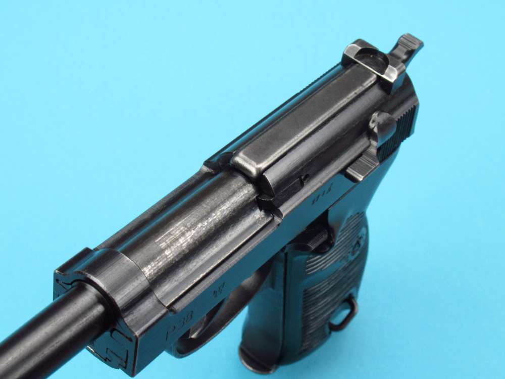 Excellent  WWII 1943 German BYF43 P38 Mauser Pistol 9mm Luger Walther Byf-img-43