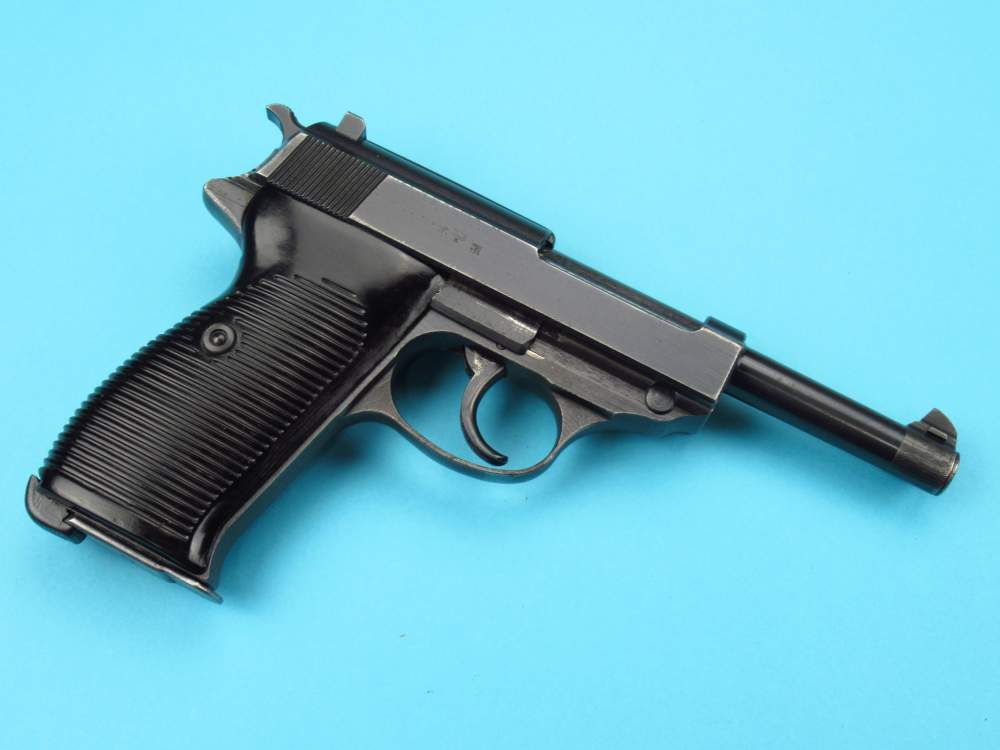 Excellent  WWII 1943 German BYF43 P38 Mauser Pistol 9mm Luger Walther Byf-img-44