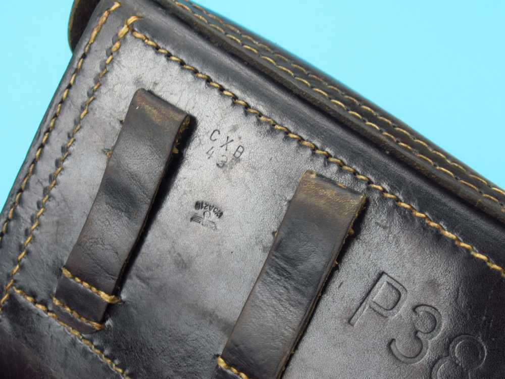 Excellent  WWII 1943 German BYF43 P38 Mauser Pistol 9mm Luger Walther Byf-img-4