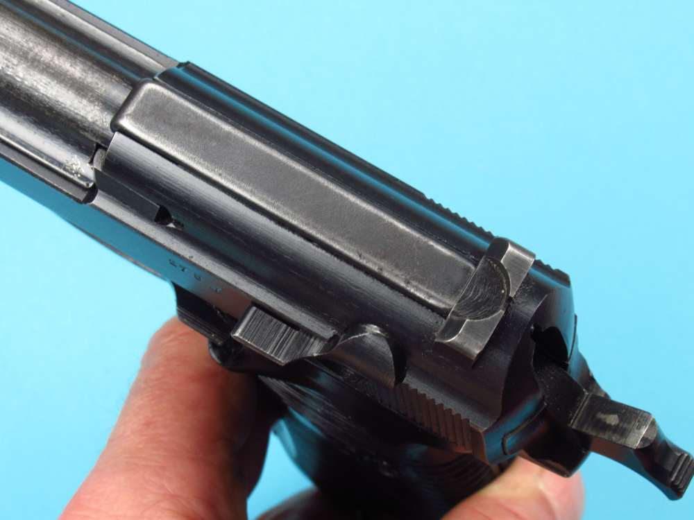 Excellent  WWII 1943 German BYF43 P38 Mauser Pistol 9mm Luger Walther Byf-img-42