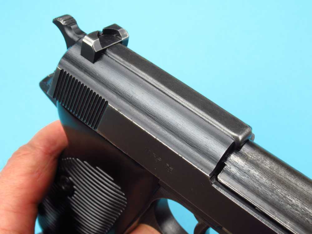Excellent  WWII 1943 German BYF43 P38 Mauser Pistol 9mm Luger Walther Byf-img-73