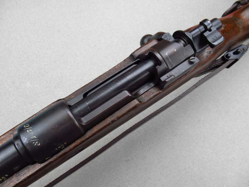 Rare 1935 G date German WWII J.P. Sauer Suhl K98 rifle 8mm Mauser-img-52