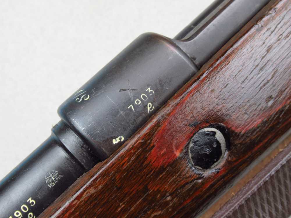 Rare 1935 G date German WWII J.P. Sauer Suhl K98 rifle 8mm Mauser-img-54