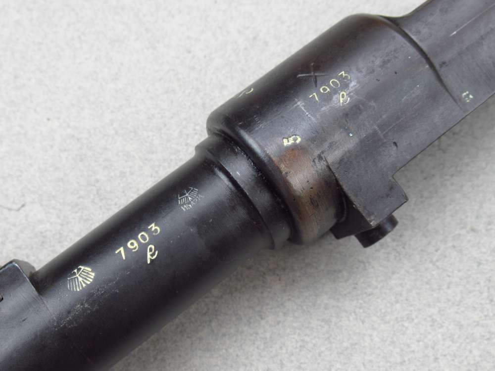 Rare 1935 G date German WWII J.P. Sauer Suhl K98 rifle 8mm Mauser-img-103