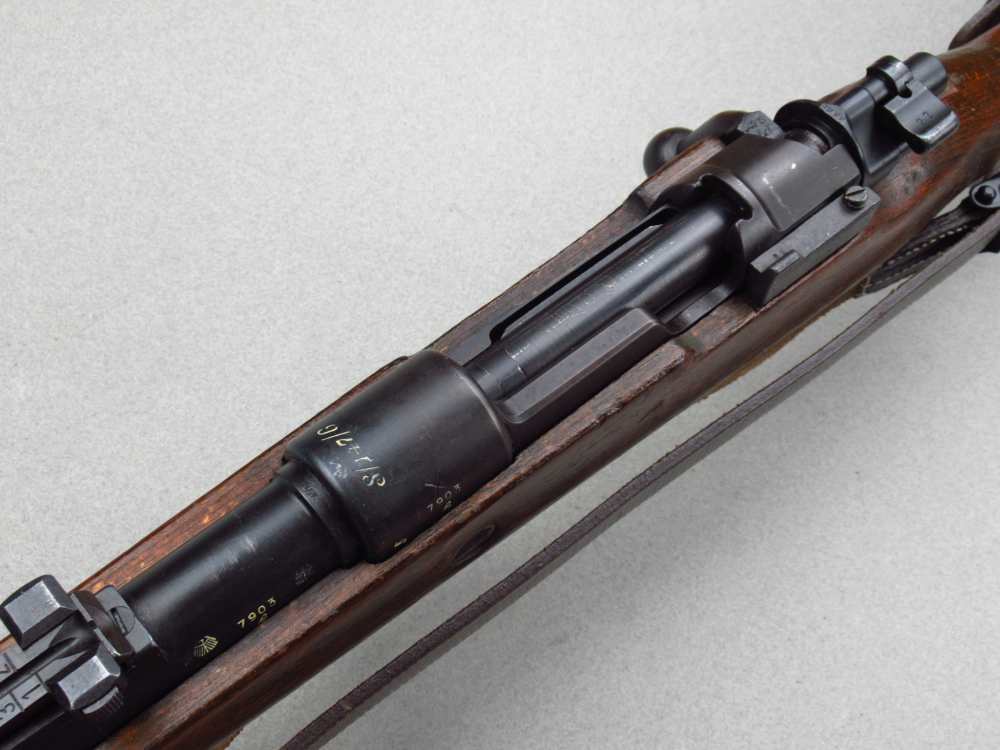 Rare 1935 G date German WWII J.P. Sauer Suhl K98 rifle 8mm Mauser-img-39