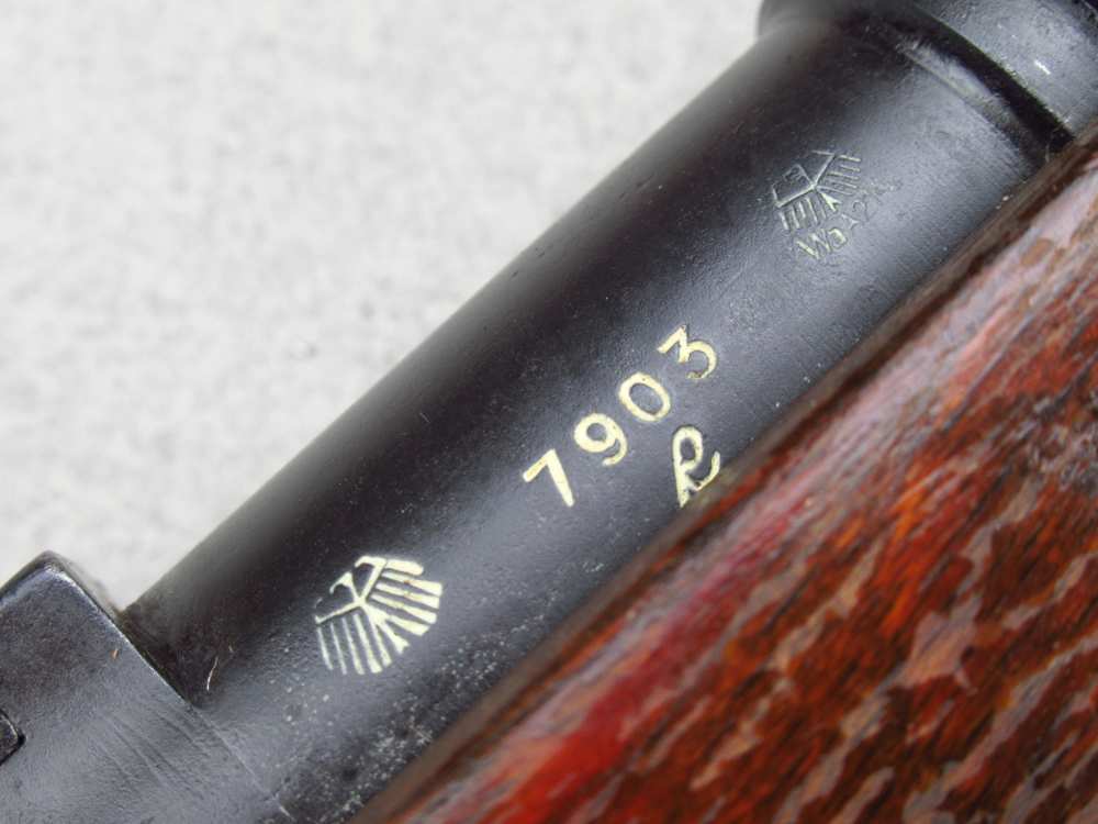 Rare 1935 G date German WWII J.P. Sauer Suhl K98 rifle 8mm Mauser-img-34