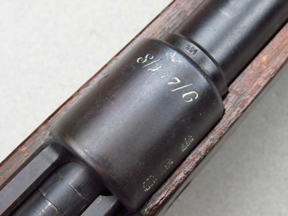 Rare 1935 G date German WWII J.P. Sauer Suhl K98 rifle 8mm Mauser-img-49