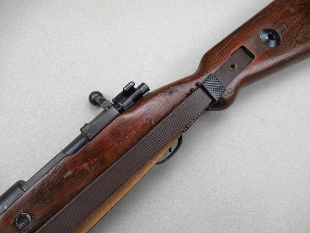 Rare 1935 G date German WWII J.P. Sauer Suhl K98 rifle 8mm Mauser-img-36