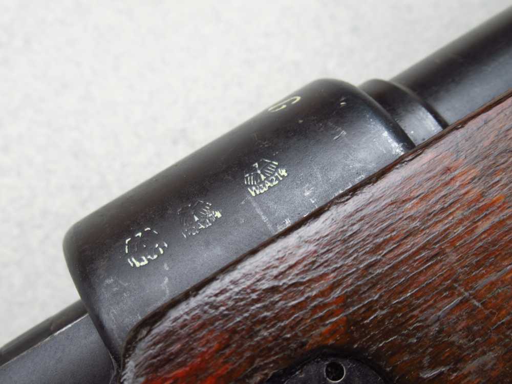 Rare 1935 G date German WWII J.P. Sauer Suhl K98 rifle 8mm Mauser-img-15