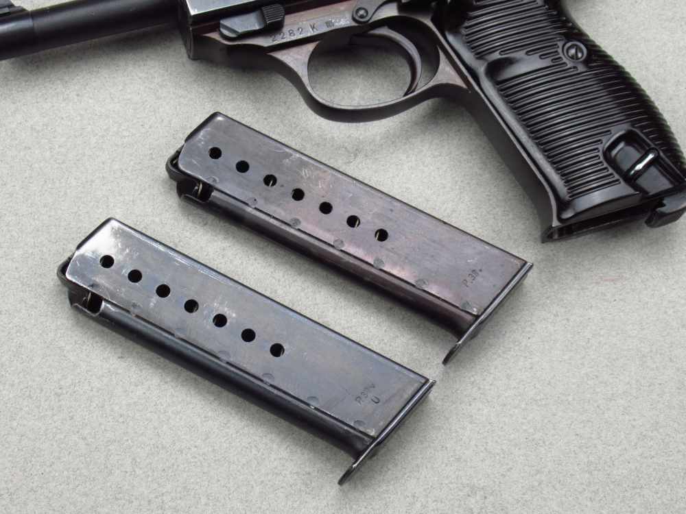 High Condition 1943 German WWII Walther AC43 P38 Pistol 9mm Luger Mauser pp-img-139